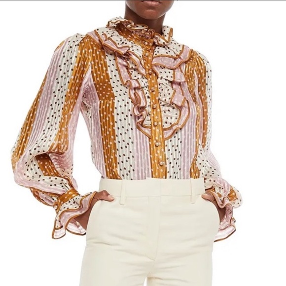 Zimmermann Tops - Zimmerman ruffle blouse